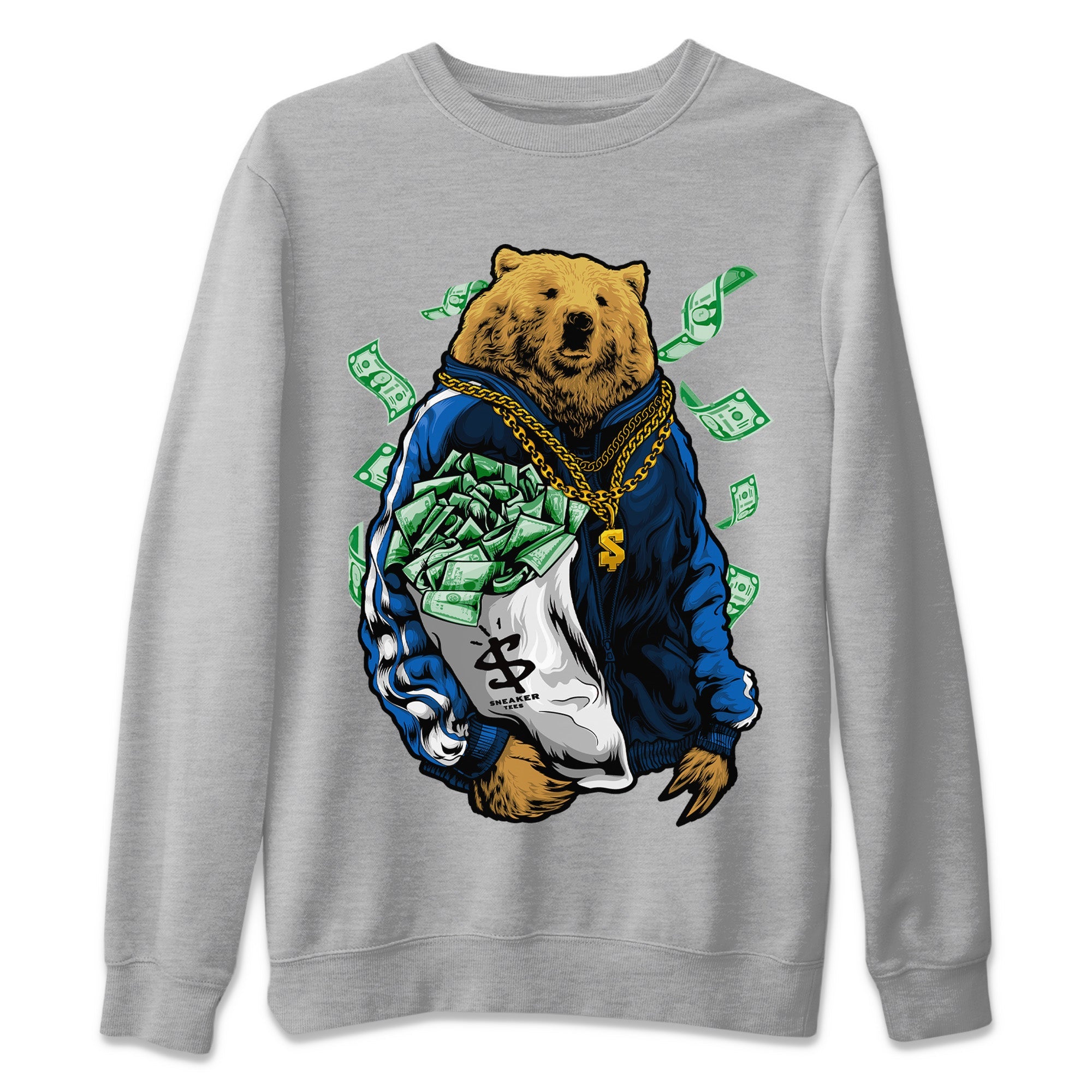 Rich Bear Unisex Sweater – Air Jordan 3 Wizards, Sneakers Matching Sweater