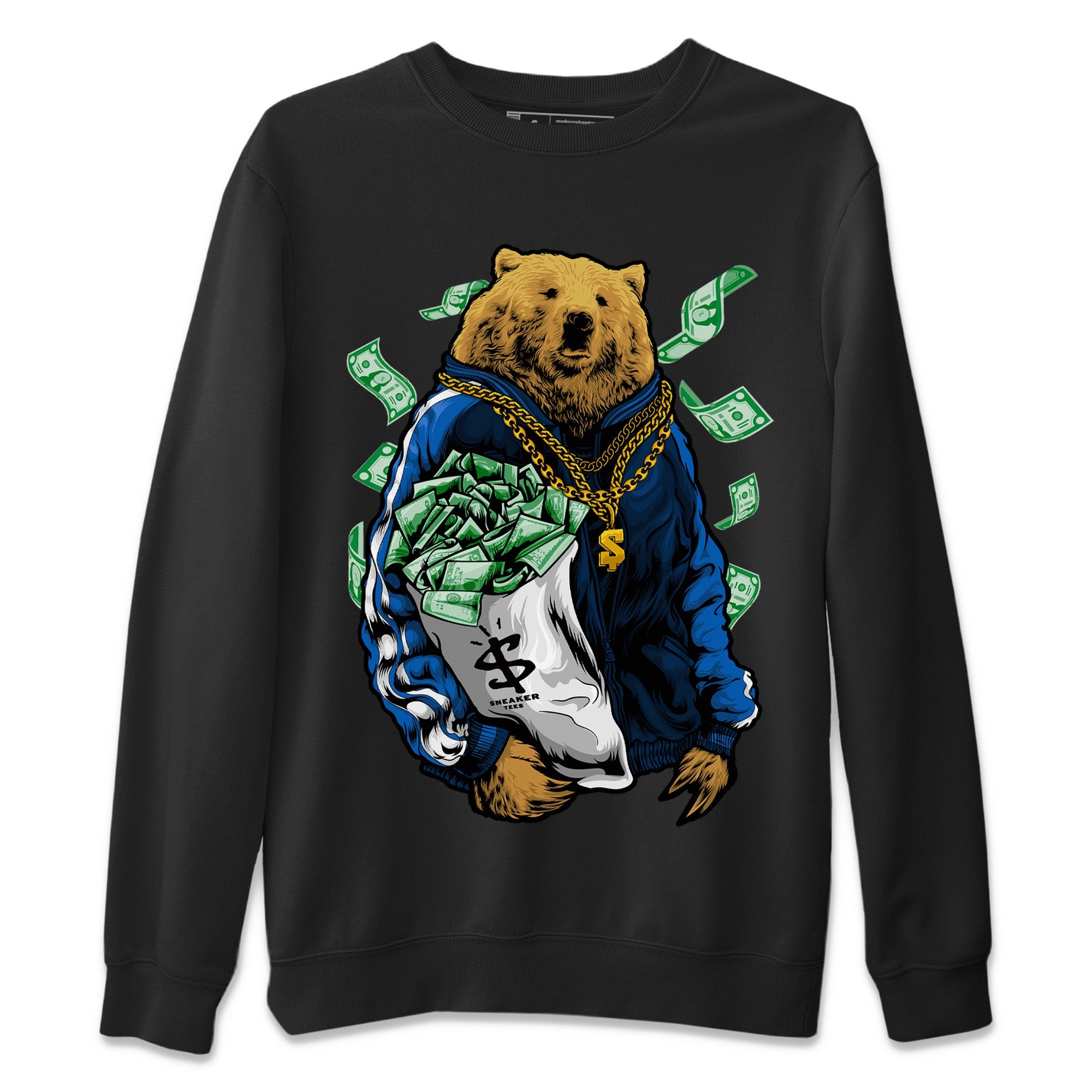 Rich Bear Unisex Sweater – Air Jordan 3 Wizards, Sneakers Matching Sweater