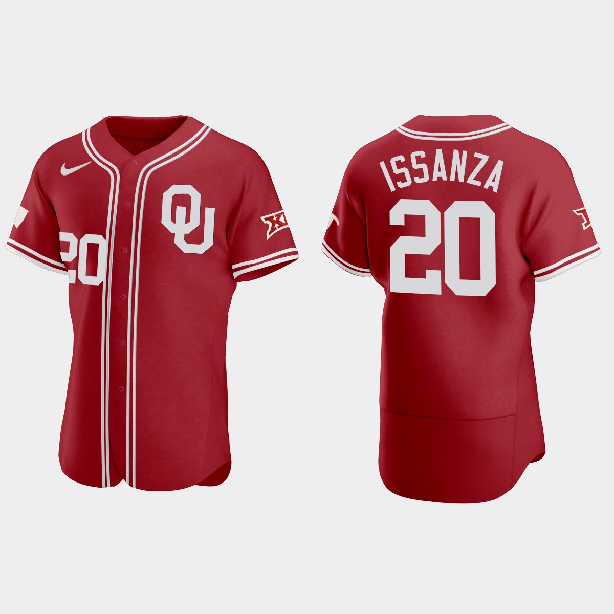 Rick Issanza Oklahoma Sooners 2021 Vapor Prime College Jersey - Red