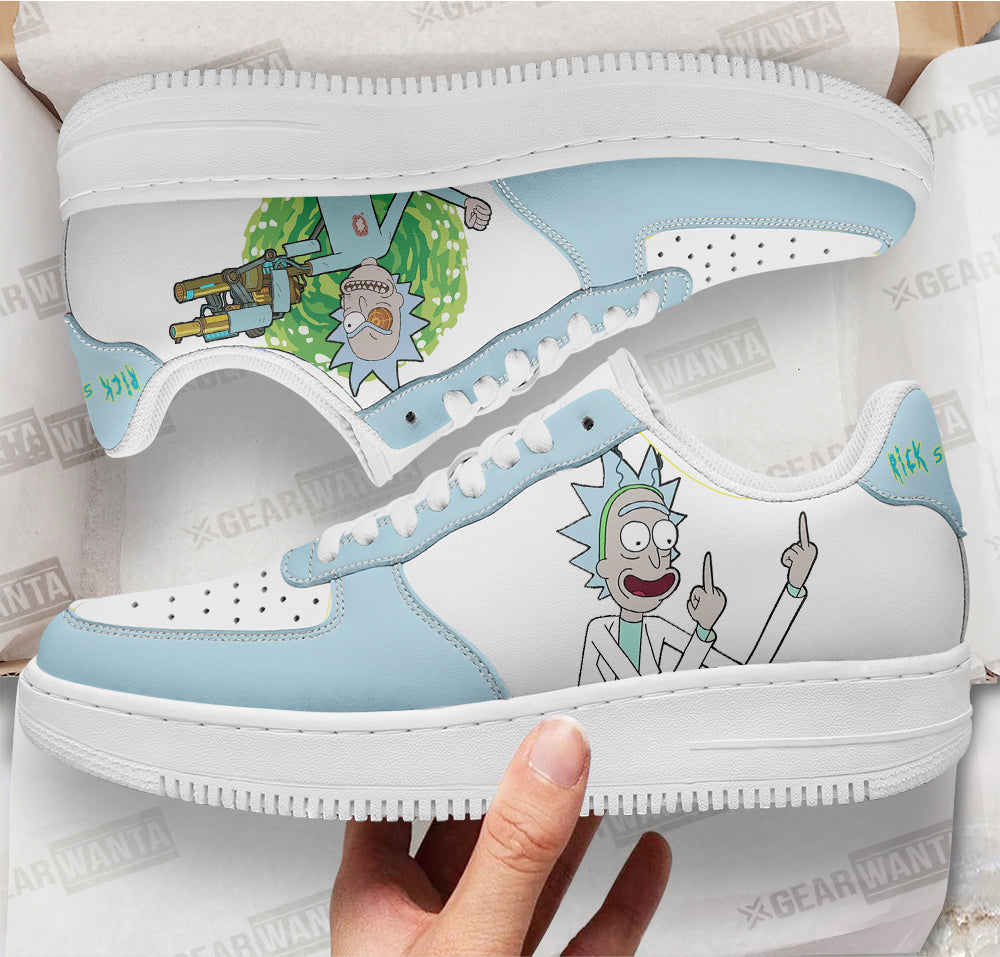 Rick Sanchez Rick and Morty Custom Air Sneakers