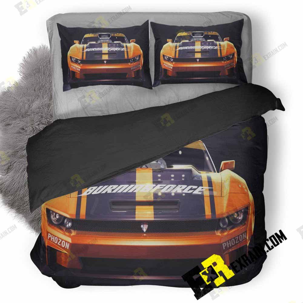 Ridge Racer 3D Game 3D Customized Duvet Cover Bedding Set