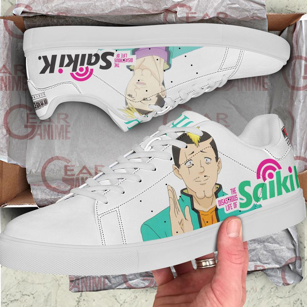Riki Nendou Skate Shoes The Disastrous Life of Saiki K Anime Shoes