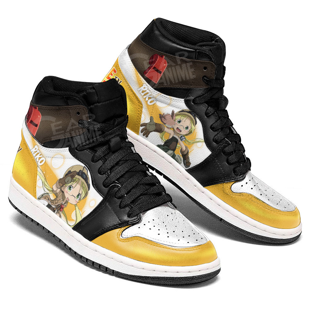 Riko JD1s Sneakers Made In Abyss Anime Shoes For Otaku, Air Jordan Hightop