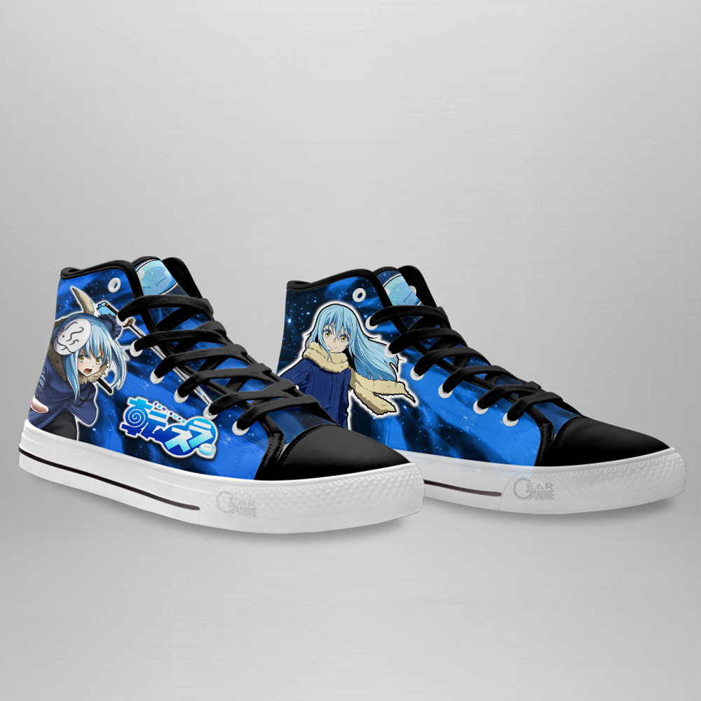 Rimuru Tempest High Top Shoes Reincarnated as a Slime Anime Sneakers