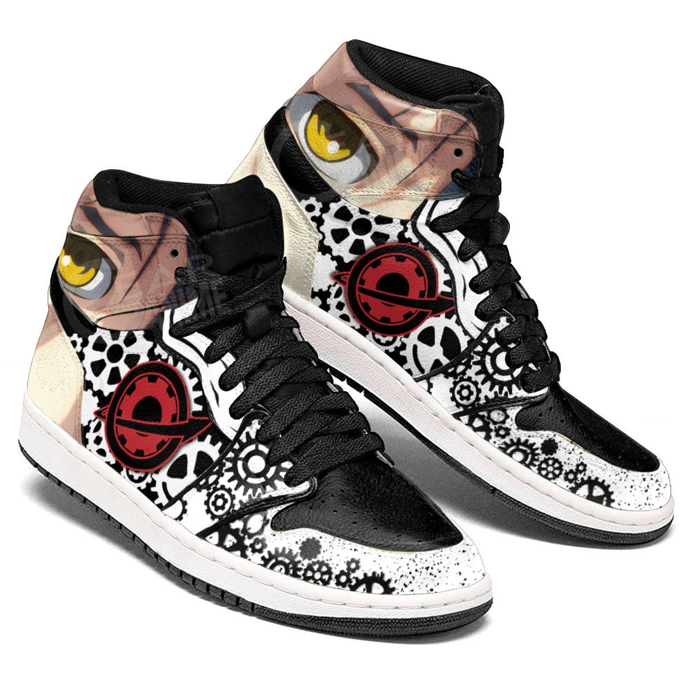 Rintarou Okabe JD1s Sneakers Steins Gate Anime Shoes, Air Jordan Hightop