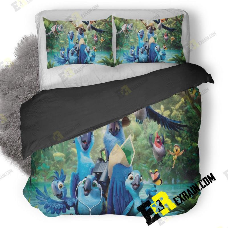 Rio Movie 3D Customized Duvet Cover Bedding Set