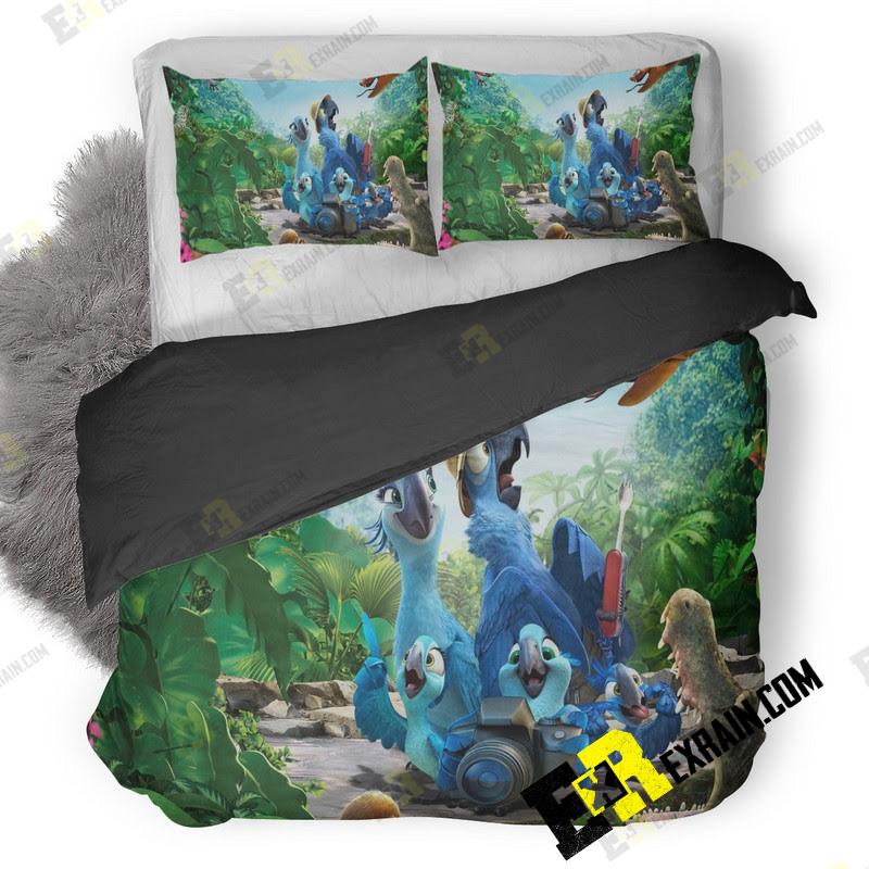 Rio Movie Hd 3D Customized Duvet Cover Bedding Set