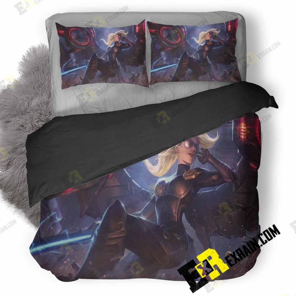 Riot Kayle League Of Legends 6X 3D Customized Duvet Cover Bedding Set