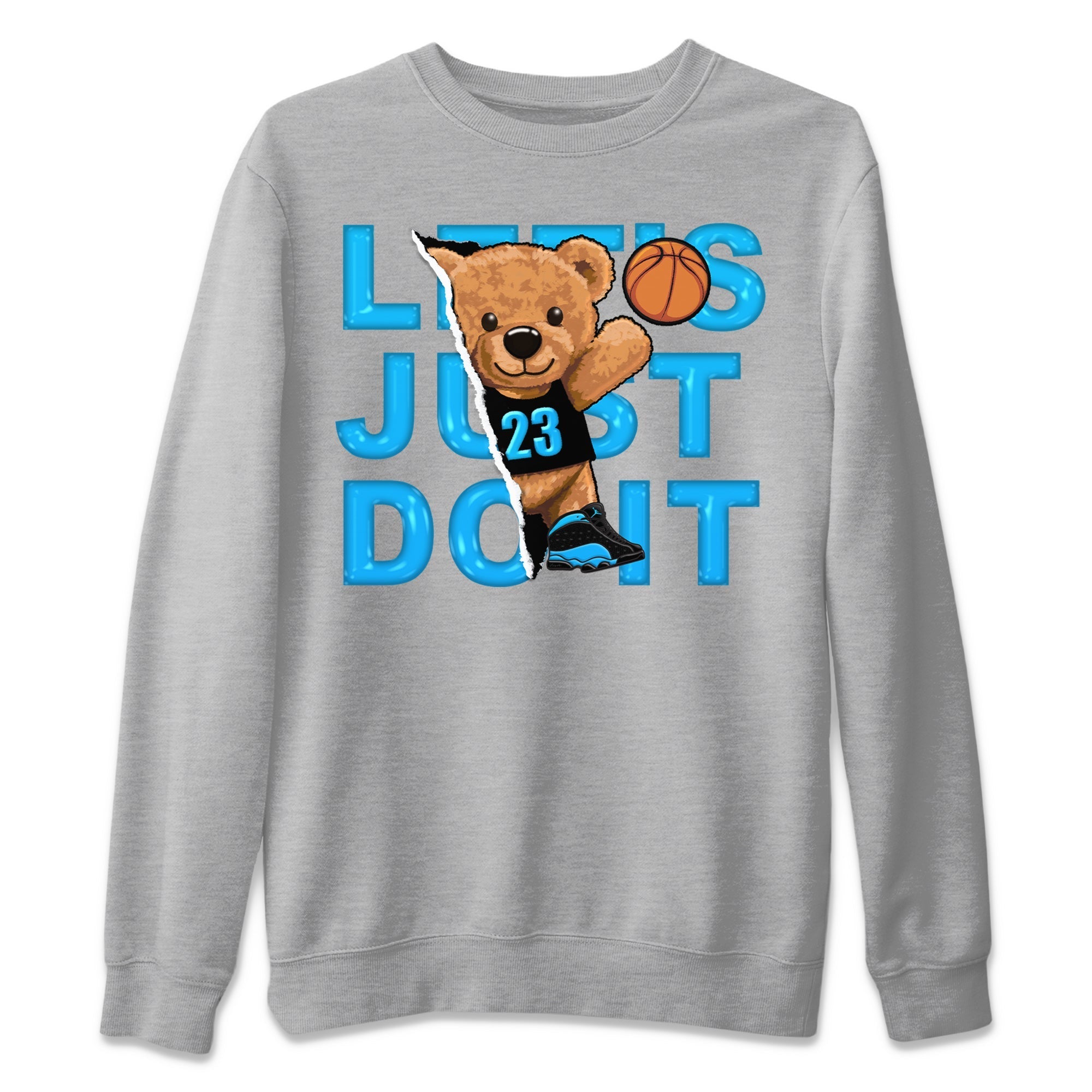 Rip Out Bear Unisex Sweater – Air Jordan 13 UNC, Sneakers Matching Sweater