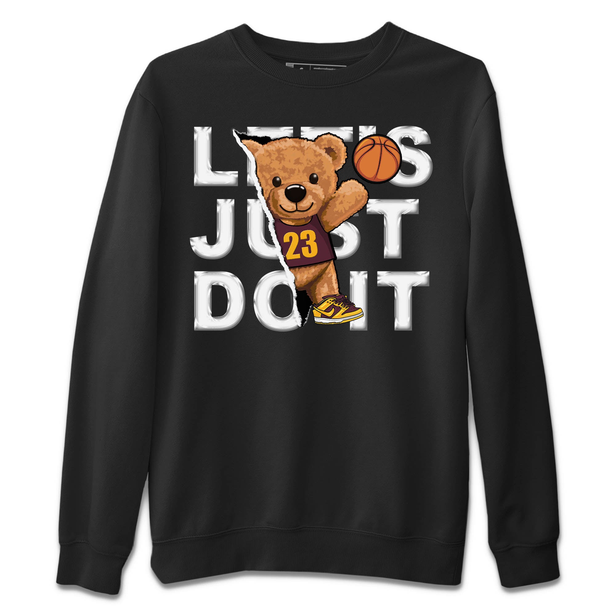 Rip Out Bear Unisex Sweater – Dunk Arizona State, Sneakers Matching Sweater