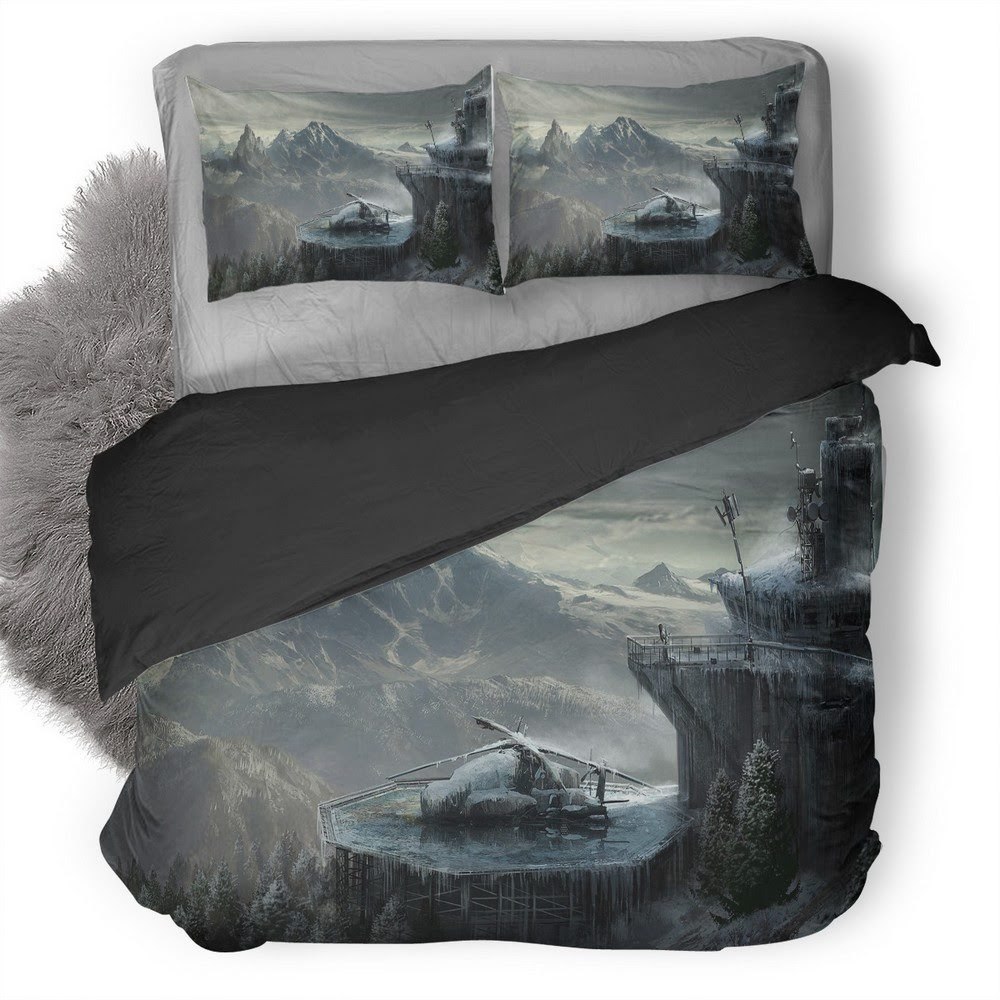 Rise Of The Tomb Raider 11 3D Customized Duvet Cover Bedding Set
