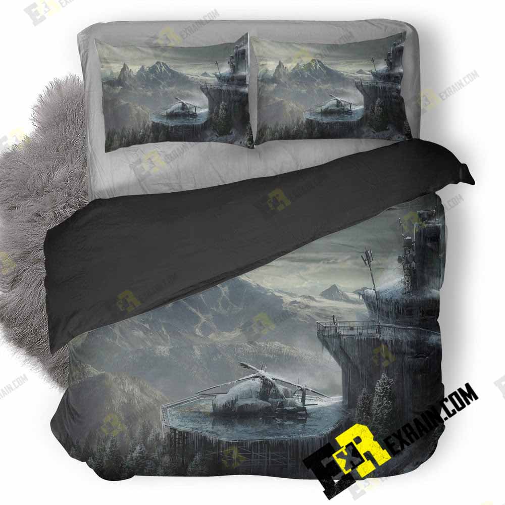 Rise Of The Tomb Raider Concept Art 3D Customized Duvet Cover Bedding Set
