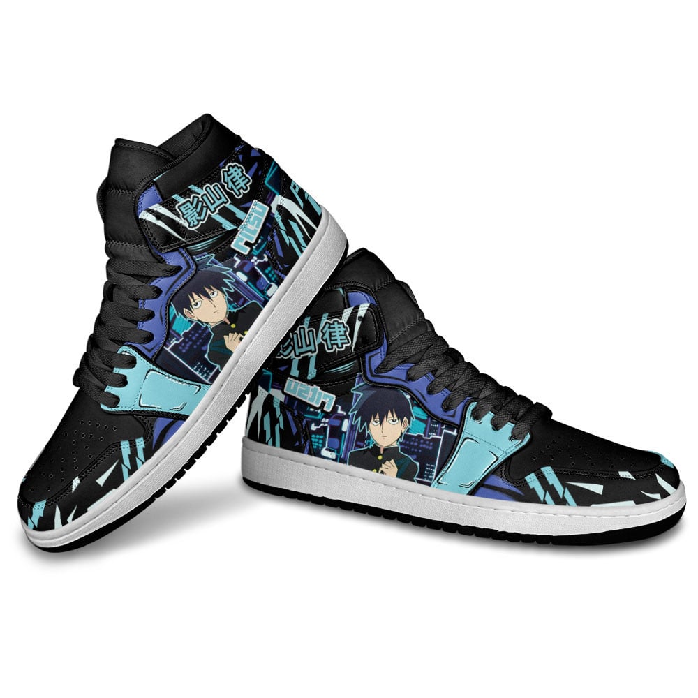 Ritsu Kageyama JD1s Sneakers Mob Psycho 100 Anime Shoes, Air Jordan Hightop
