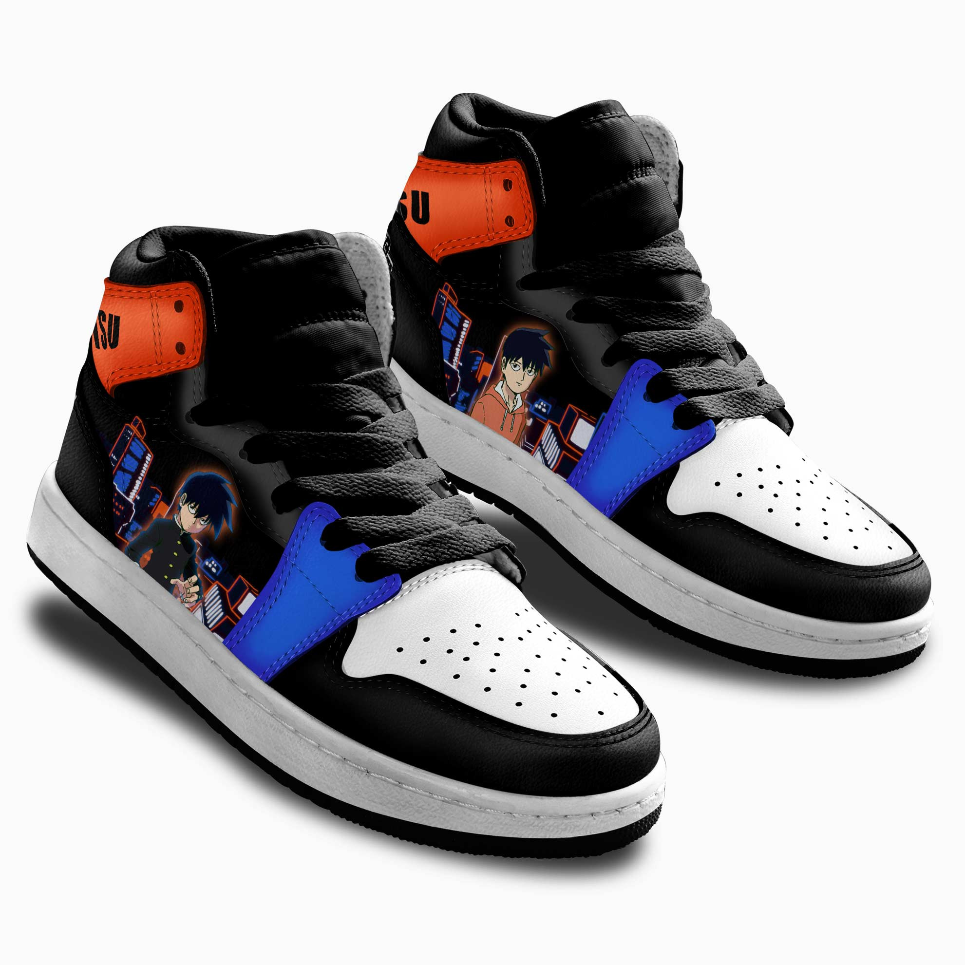 Ritsu Kageyama Kids Sneakers Mob Psycho 100 Anime Shoes For Kids