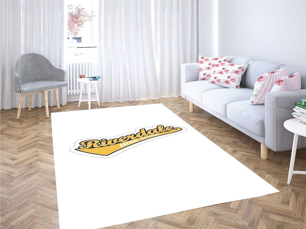 Riverdale High School Living Room Modern Carpet Rectangle Rug