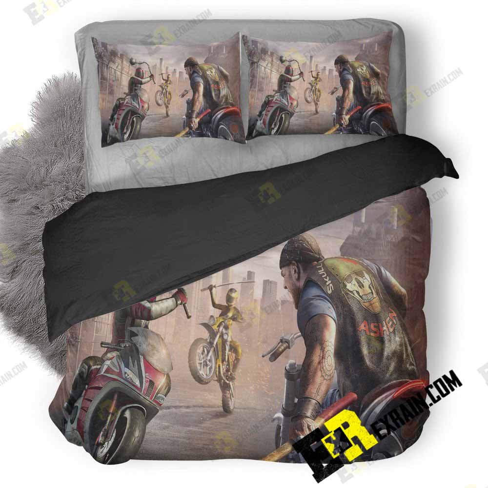 Road Rage 7T 3D Customized Duvet Cover Bedding Set