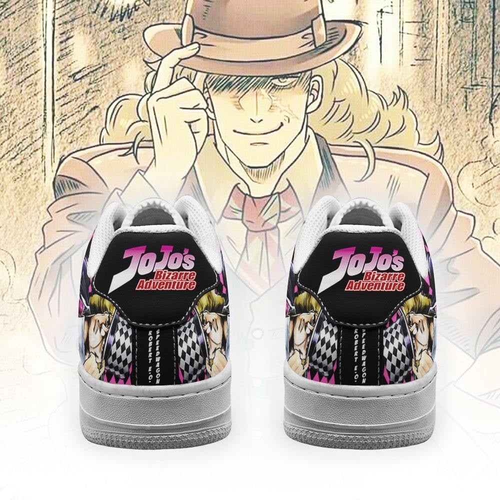 Robert E. O. Speedwagon Sneakers JoJo Anime Shoes Fan Gift Idea