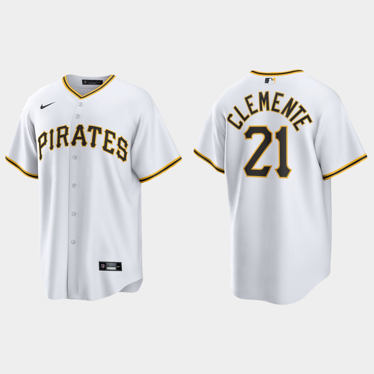 Roberto Clemente Pittsburgh Pirates Jersey - White