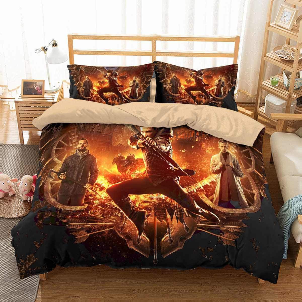 Robin Hood 3D Customized Duvet Cover Bedding Set