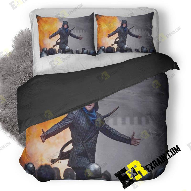 Robin Hood Movie Taron Egerton Xk 3D Customized Duvet Cover Bedding Set