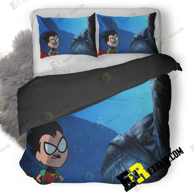 Robin In Teen Titans Go To The Movies Movie Xx 3D Customized Duvet Cover Bedding Set
