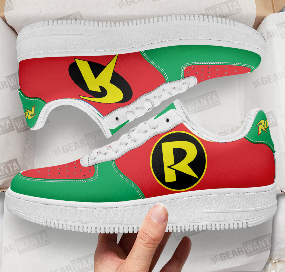 Robin Super Hero Custom Air Sneakers