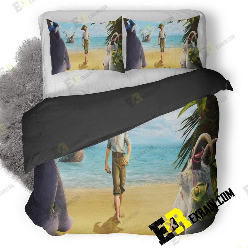 Robinson Crusoe On 3D Customized Duvet Cover Bedding Set