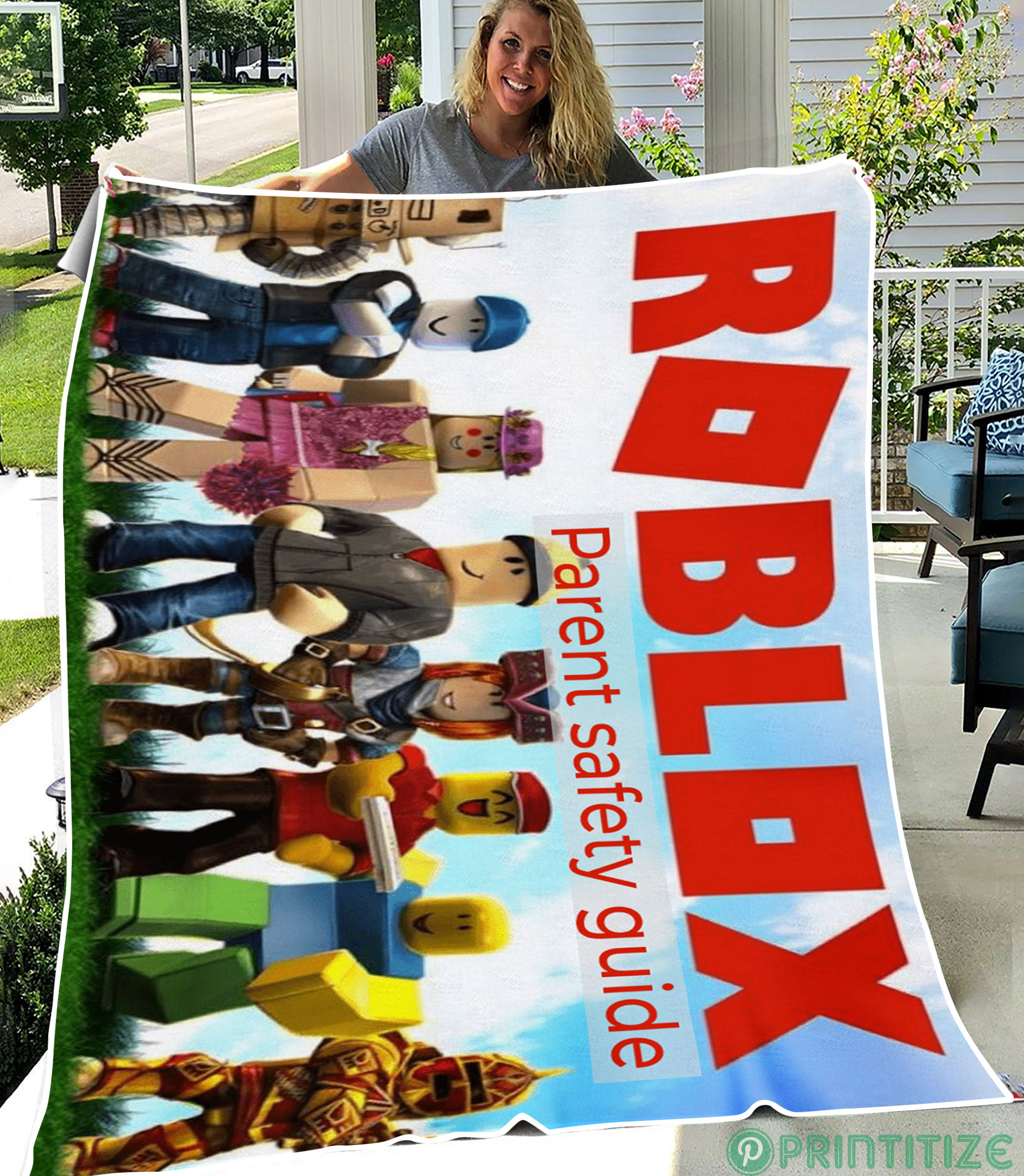 Roblox Gaming Fleece Blanket