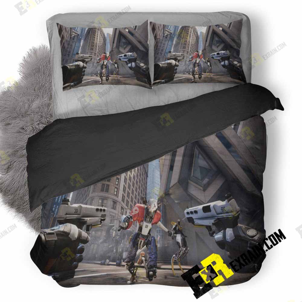 Robo Recall Virtual Reality Game Hd 3D Customized Duvet Cover Bedding Set