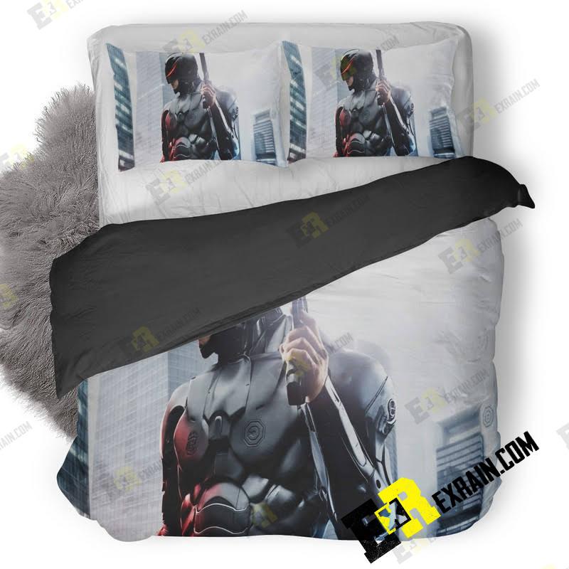 Robocop Hd 3D Customized Duvet Cover Bedding Set