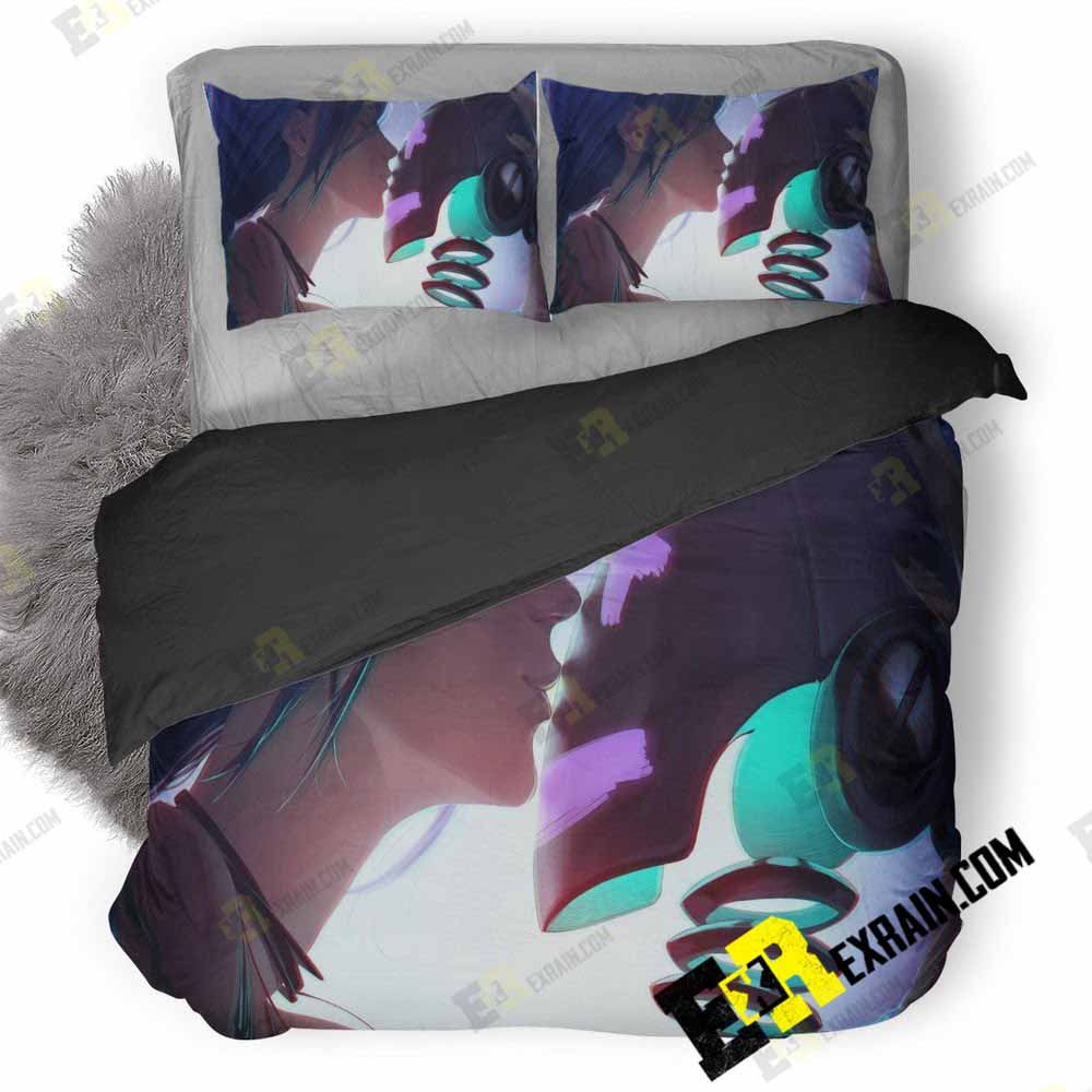 Robot League Of Legends Hd 3D Customized Duvet Cover Bedding Set