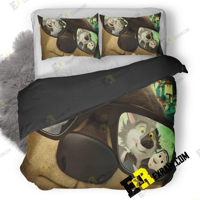 Rock Dog Ad 3D Customized Duvet Cover Bedding Set