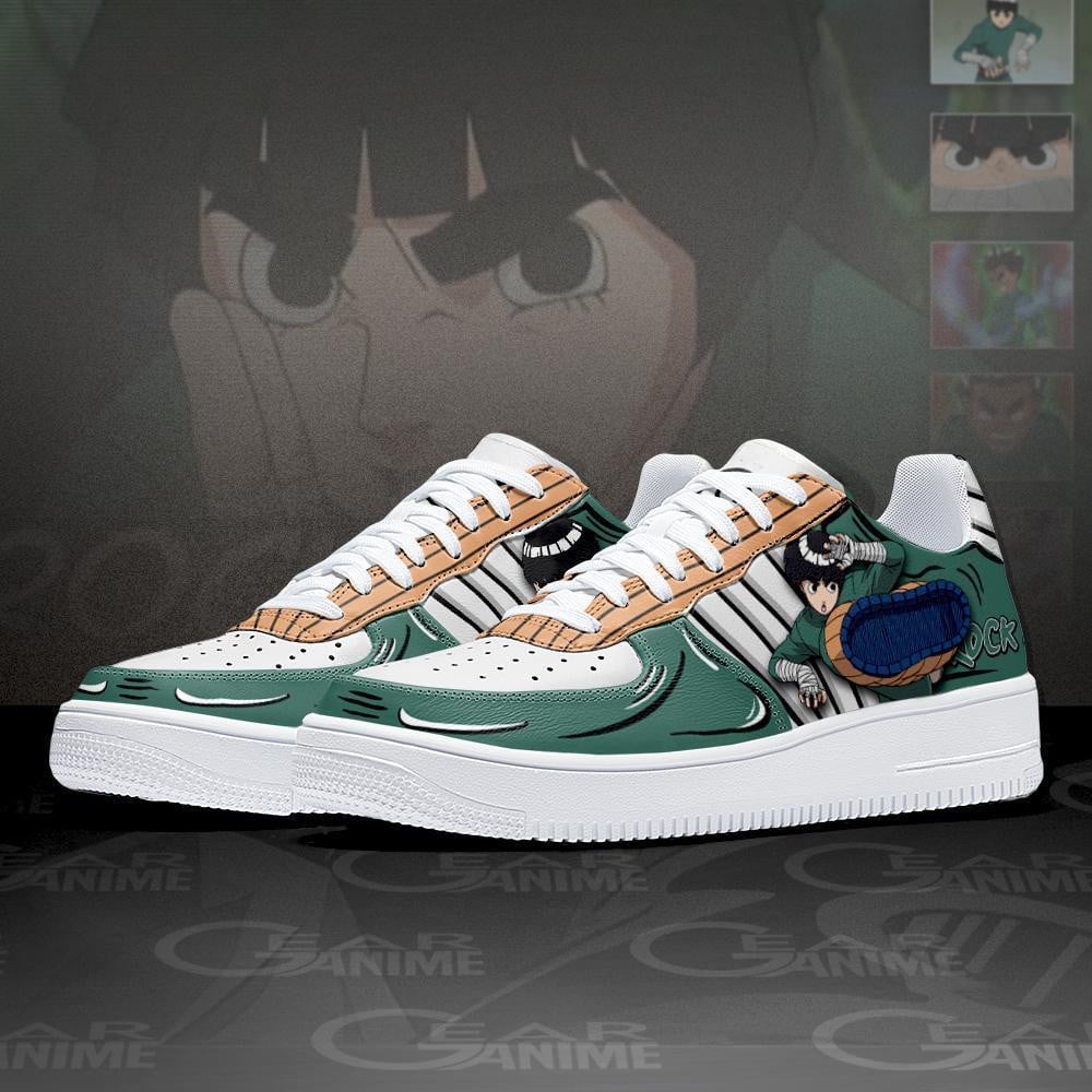 Rock Lee Air Sneakers Custom Anime Shoes