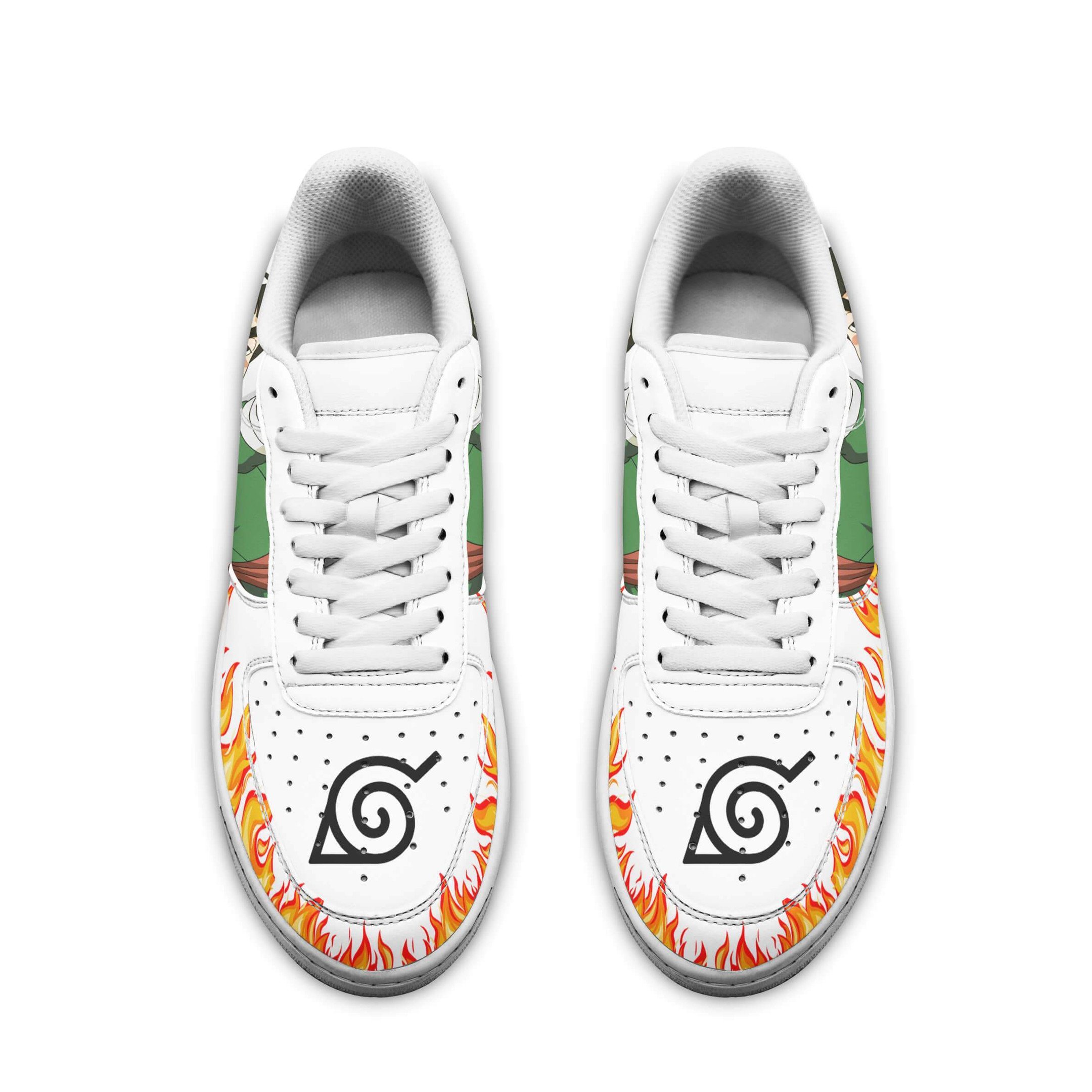 Rock Lee Air Sneakers Custom Anime Shoes