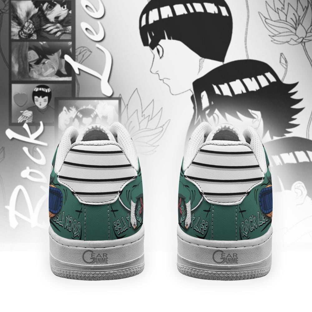 Rock Lee Air Sneakers Custom Anime Shoes