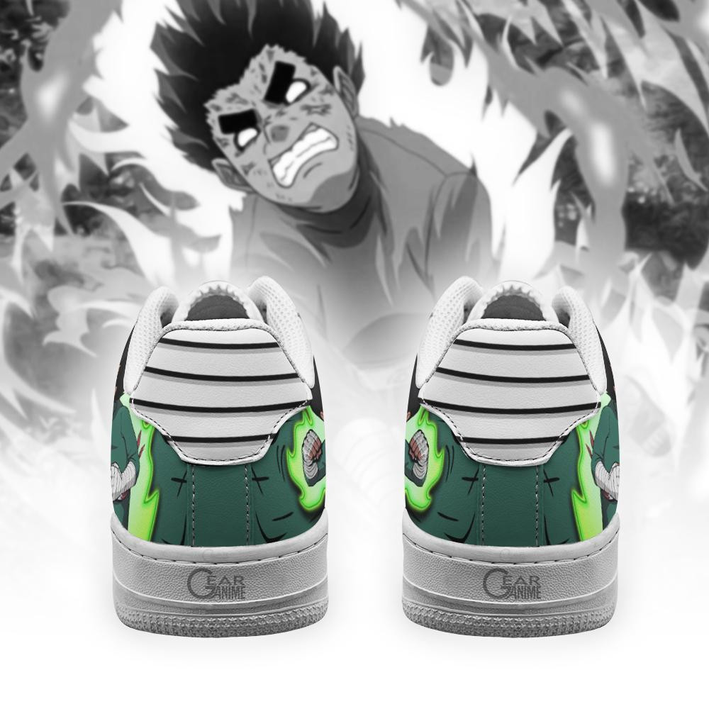 Rock Lee Air Sneakers Taijutsu Custom Anime Shoes