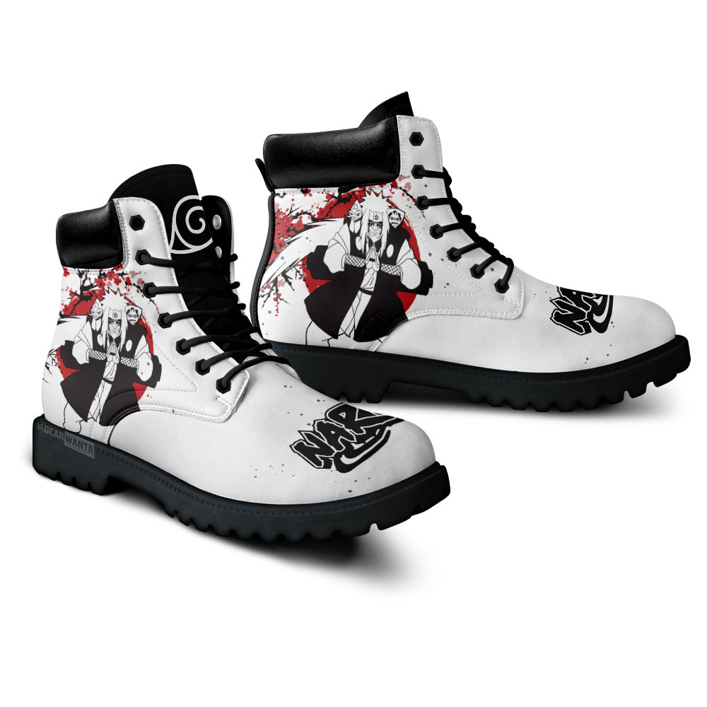 Rock Lee Boots Anime Custom Shoes Japan Style