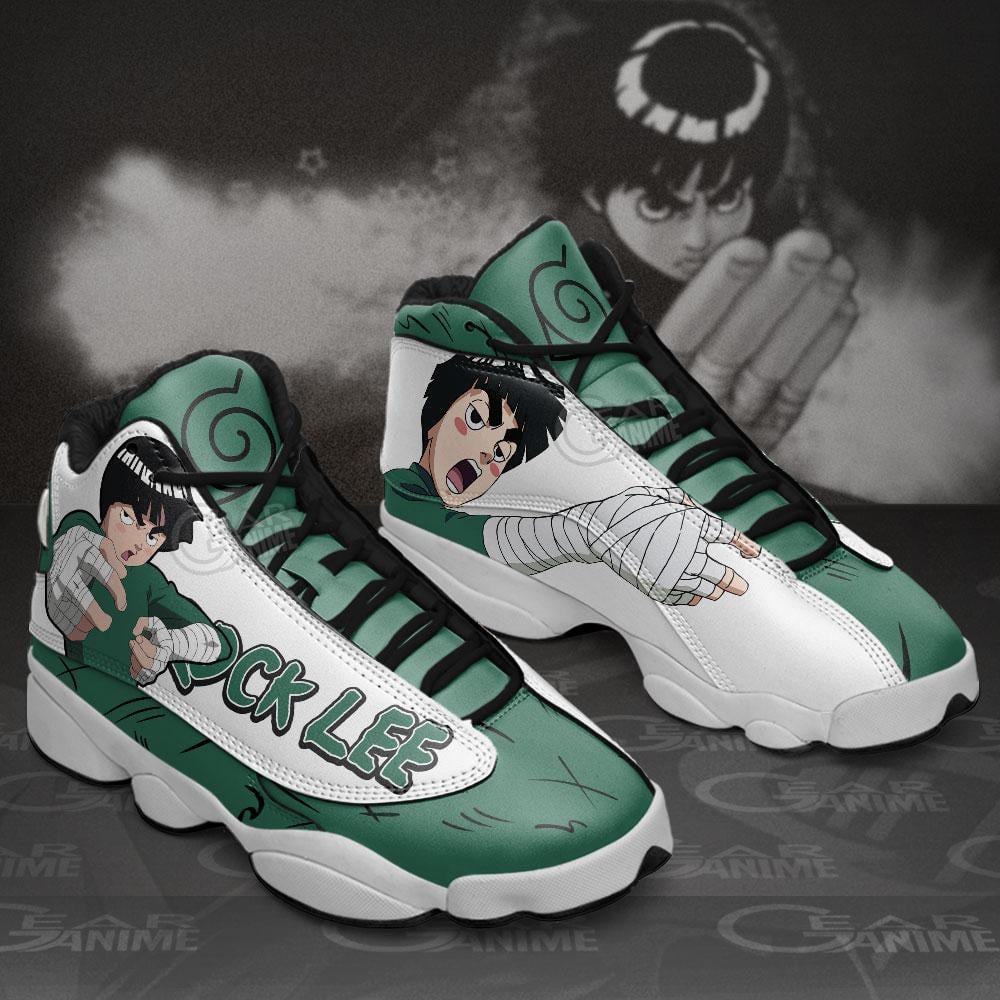 Rock Lee JD13 Sneakers Custom Anime Shoes