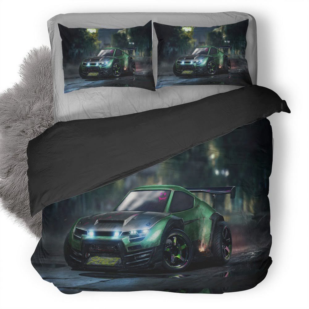 Rocket League 3D Customized Duvet Cover Bedding Set