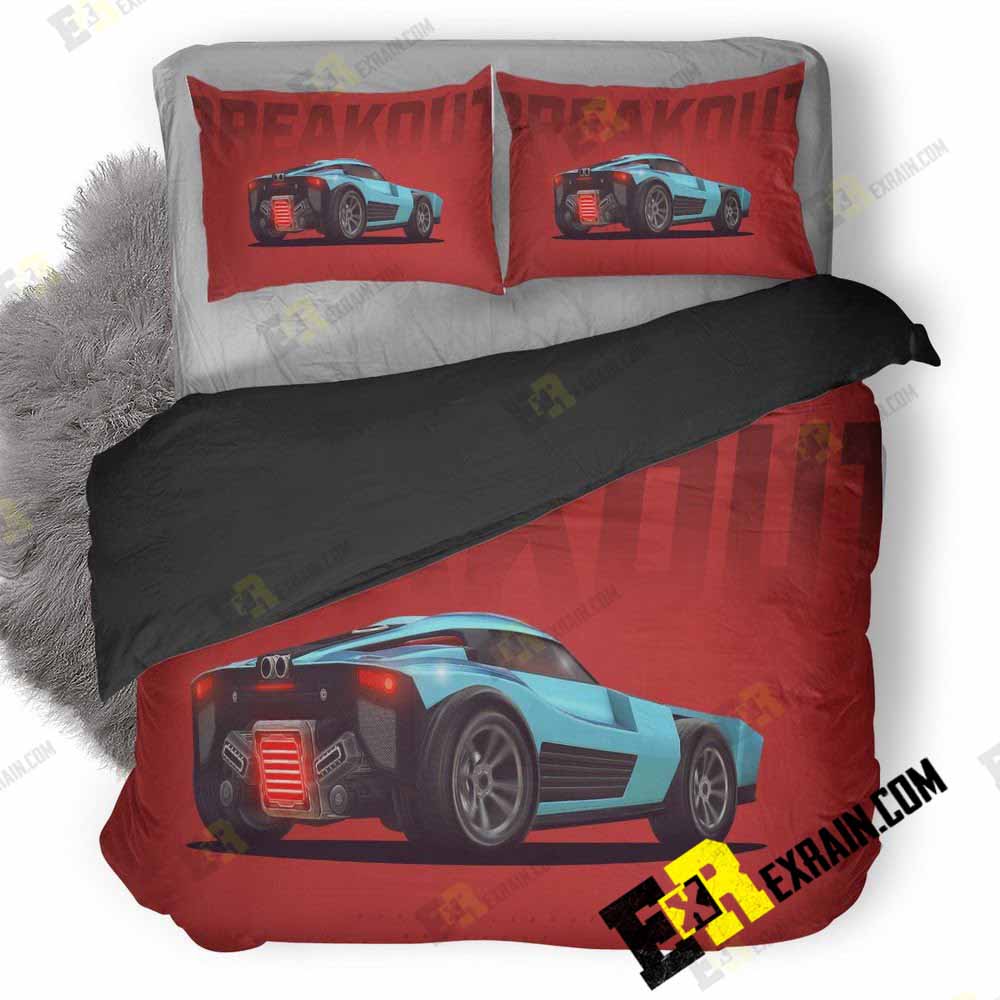 Rocket League Hd 0H 3D Customized Duvet Cover Bedding Set