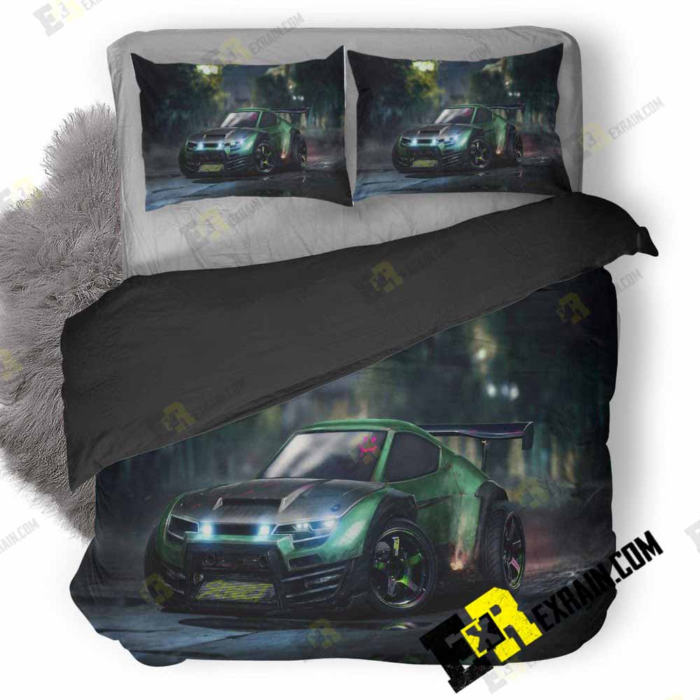 Rocket League M 3D Customized Duvet Cover Bedding Set