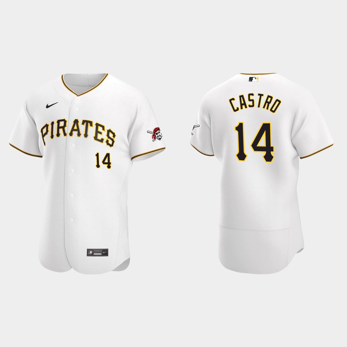 Rodolfo Castro Pittsburgh Pirates Home Jersey - White