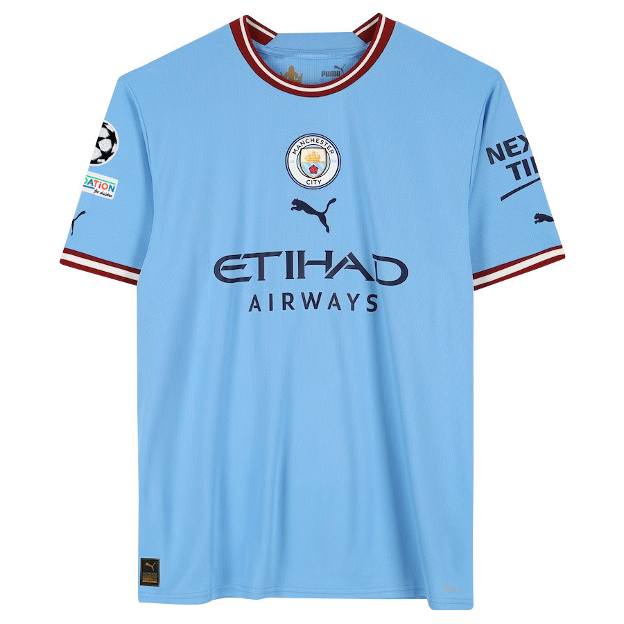 Rodri 16 Signed Manchester City 2022/23 Home Men Soccer Jersey – Blue Rodri 16 Signed Manchester City 2022/23 Home Men Soccer Jersey – Blue