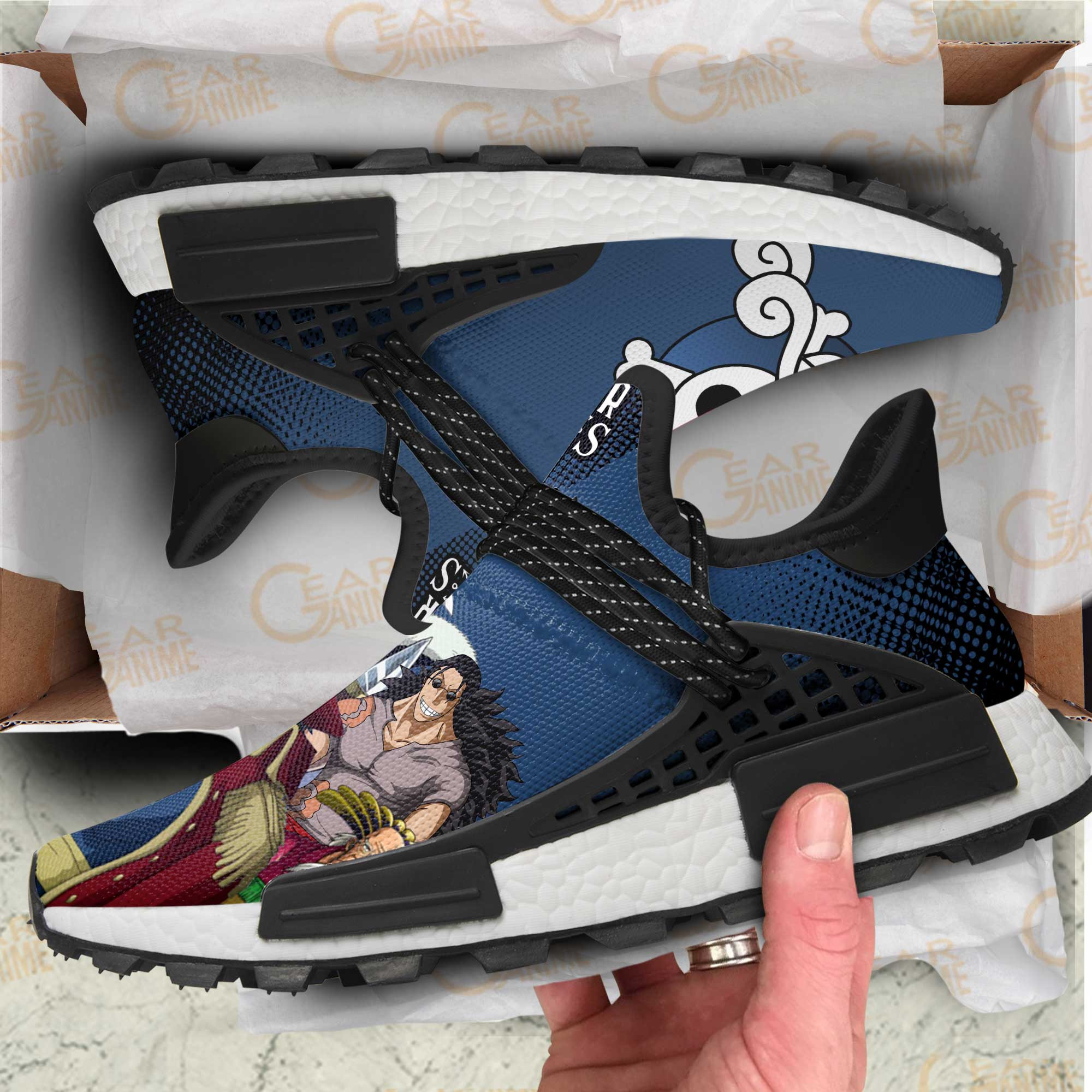 Roger Pirates Shoes One Piece Anime Shoes, NMD Shoes