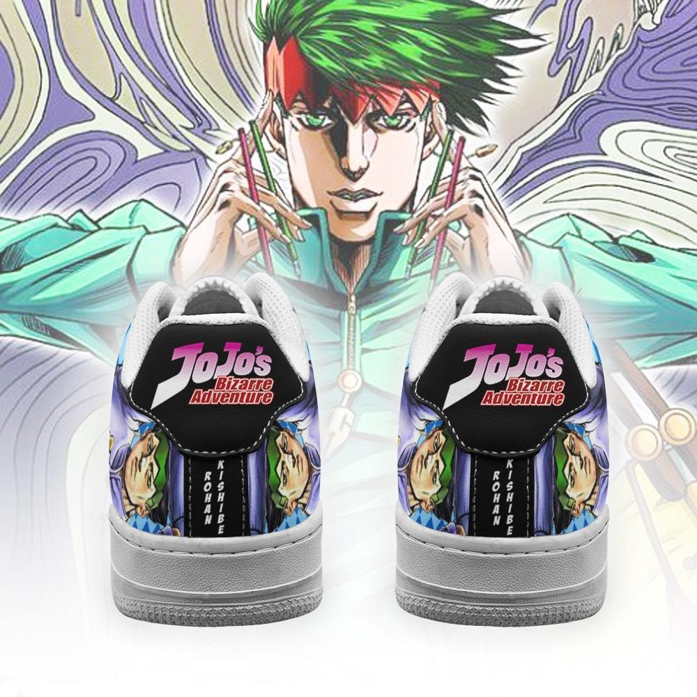 Rohan Kishibe Sneakers JoJo Anime Shoes Fan Gift Idea