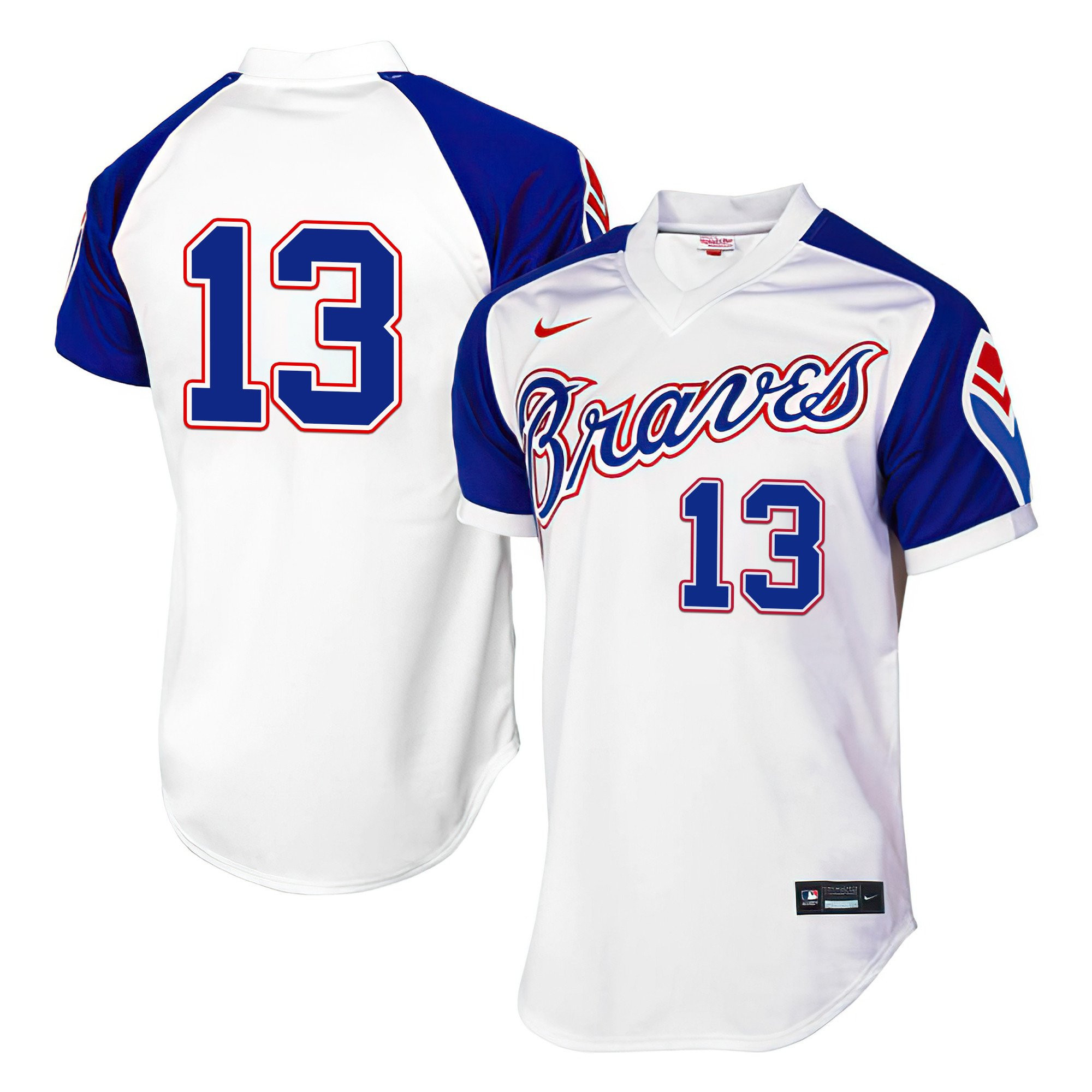 Ronald Acuna Jr. Men's Atlanta Braves 1974 Throwback 1974 Jersey - All Stitched