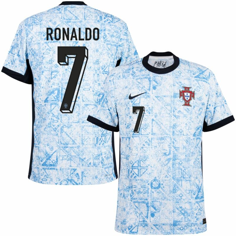 Ronaldo Men's Portugal 2024 Stadium Away Soccer Jersey