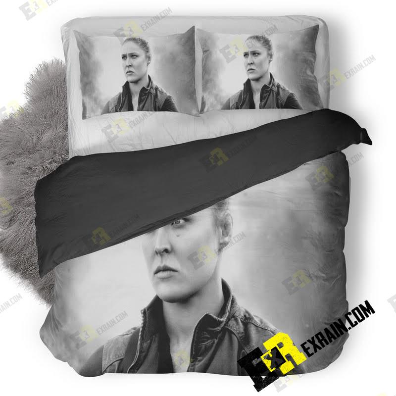 Ronda Rousey In Mile 22 Movie Ml 3D Customized Duvet Cover Bedding Set