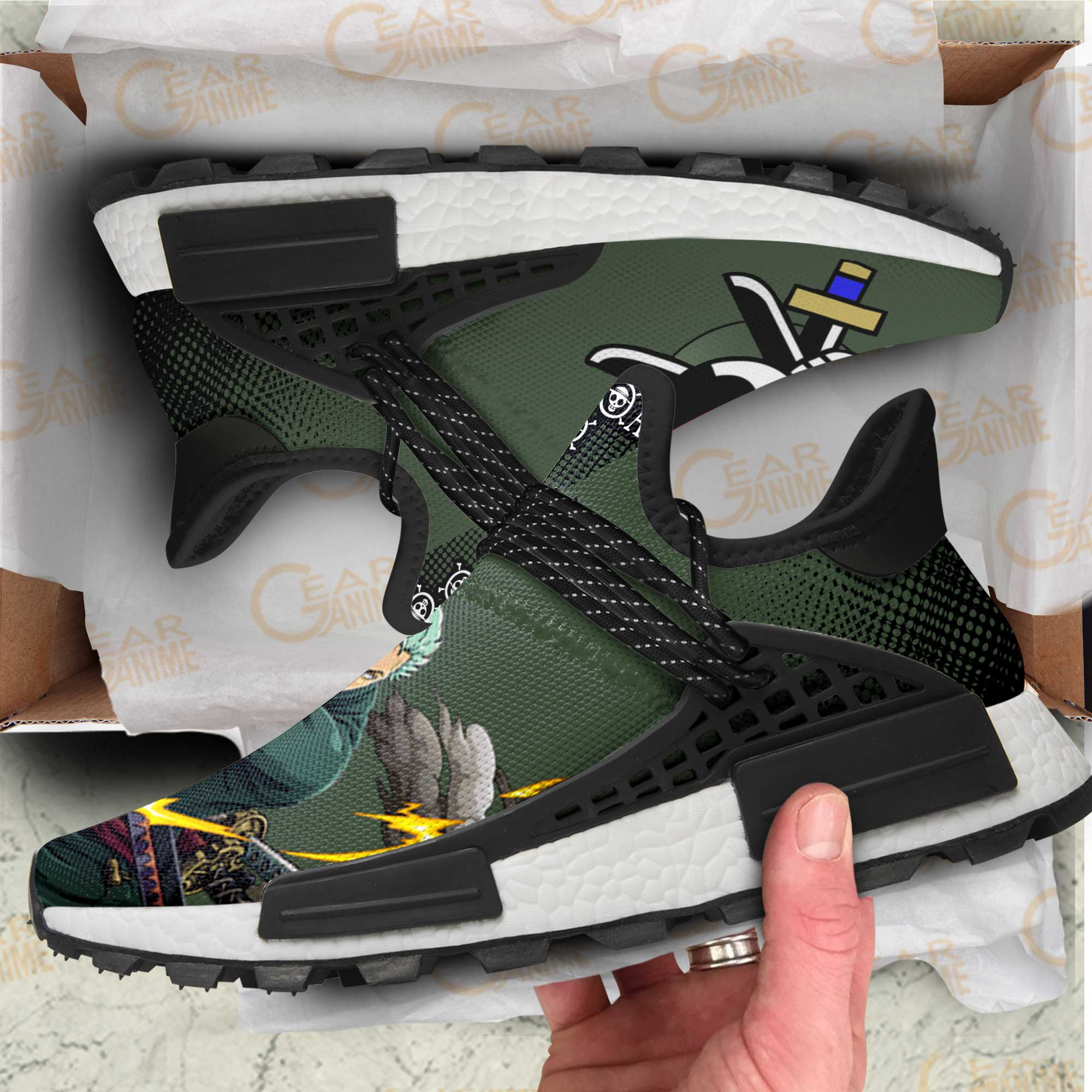 Roronoa Zoro Shoes One Piece Anime Shoes, NMD Shoes