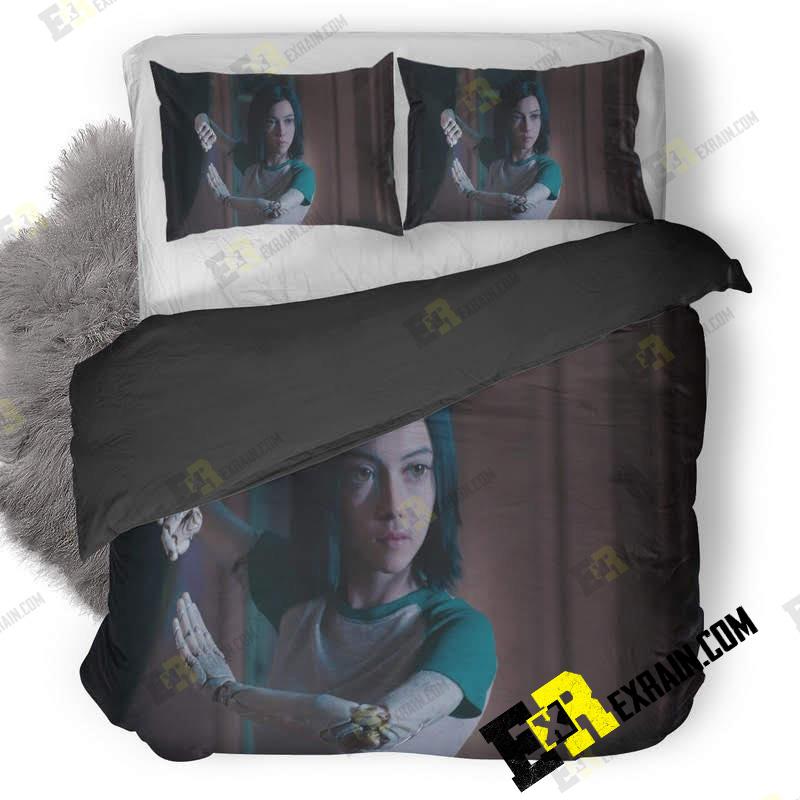 Rosa Salazar In Alita Battle Angel 1H 3D Customized Duvet Cover Bedding Set